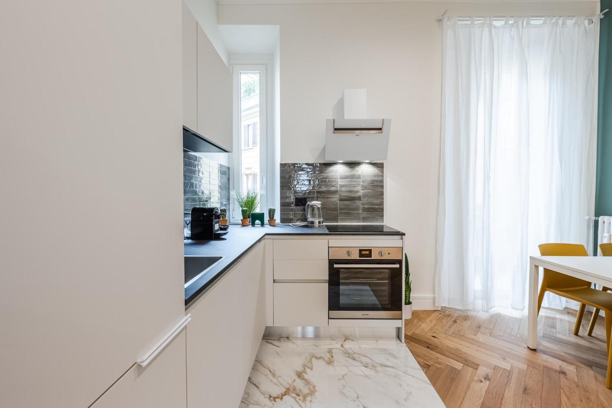Appartement Modern 3-room Flat - Near Metro & Park *