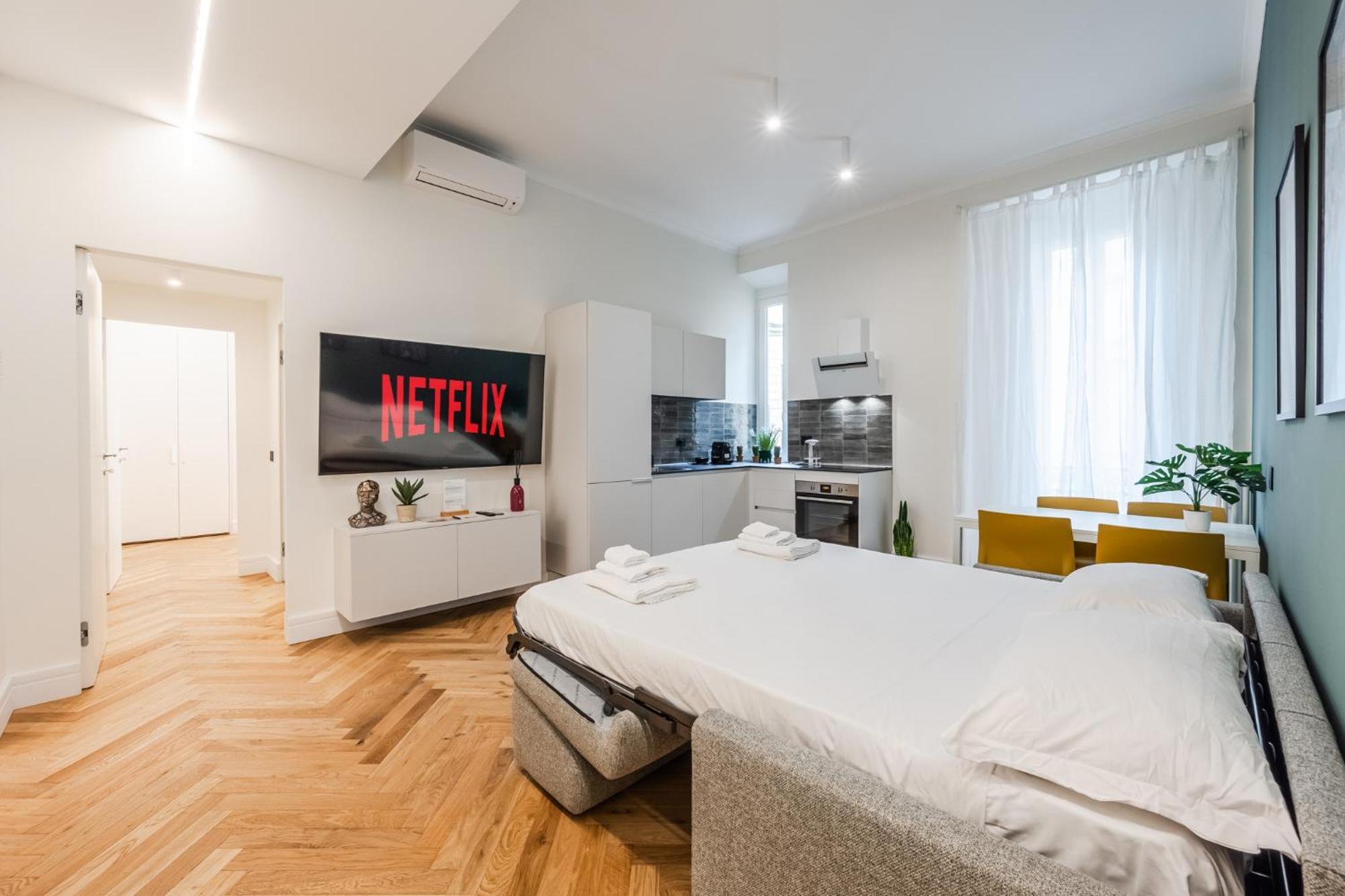 Modern 3-room Flat - Near Metro & Park Apartamento Milão